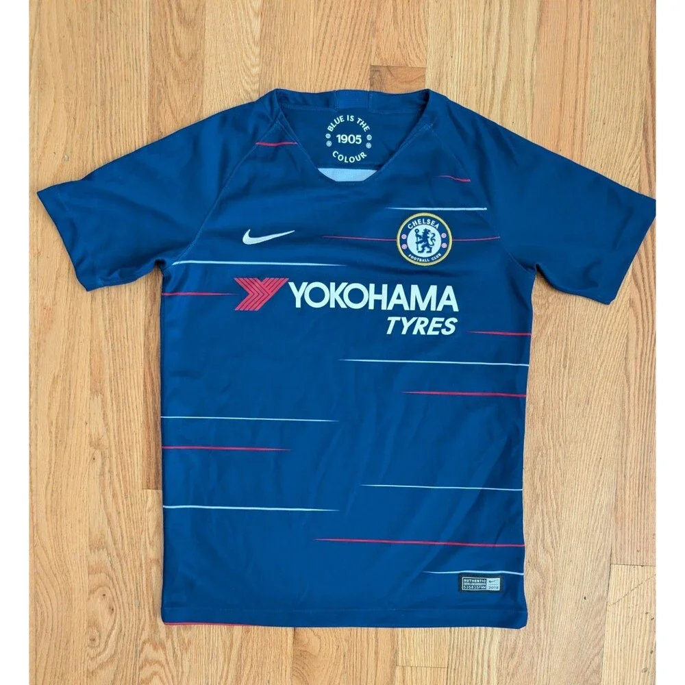 Chelsea 2018/2019 Nike Home Youth Boys Kids Medium Soccer Jersey Soccer Shirt